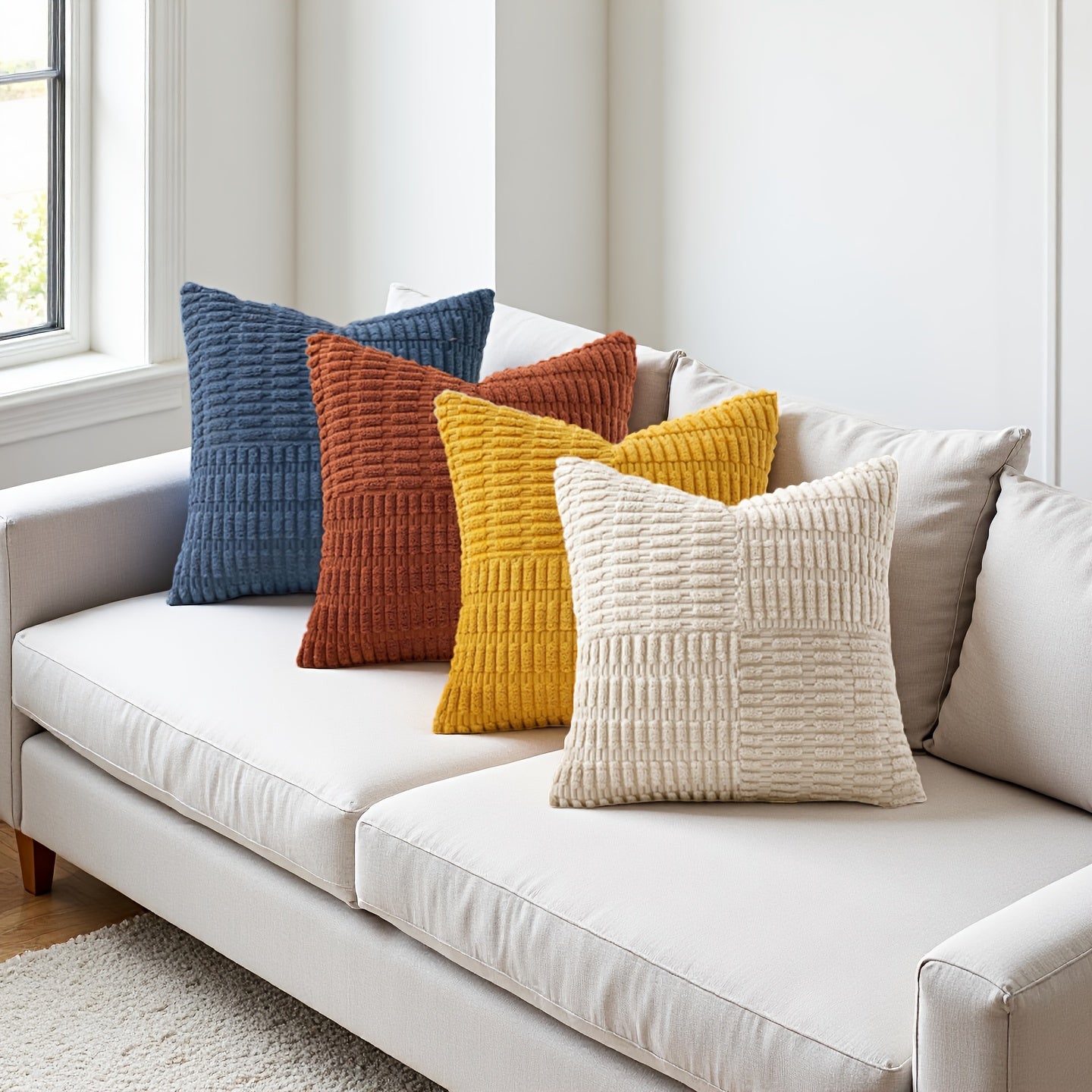 Rustic Block Puder – (Sæt af 2)