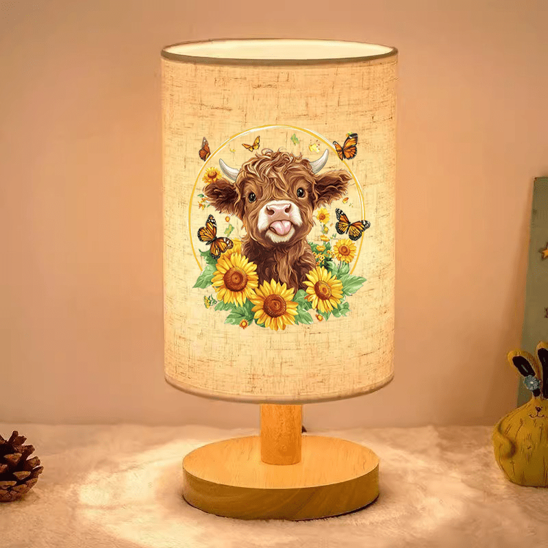 Highland Ko Trælamp