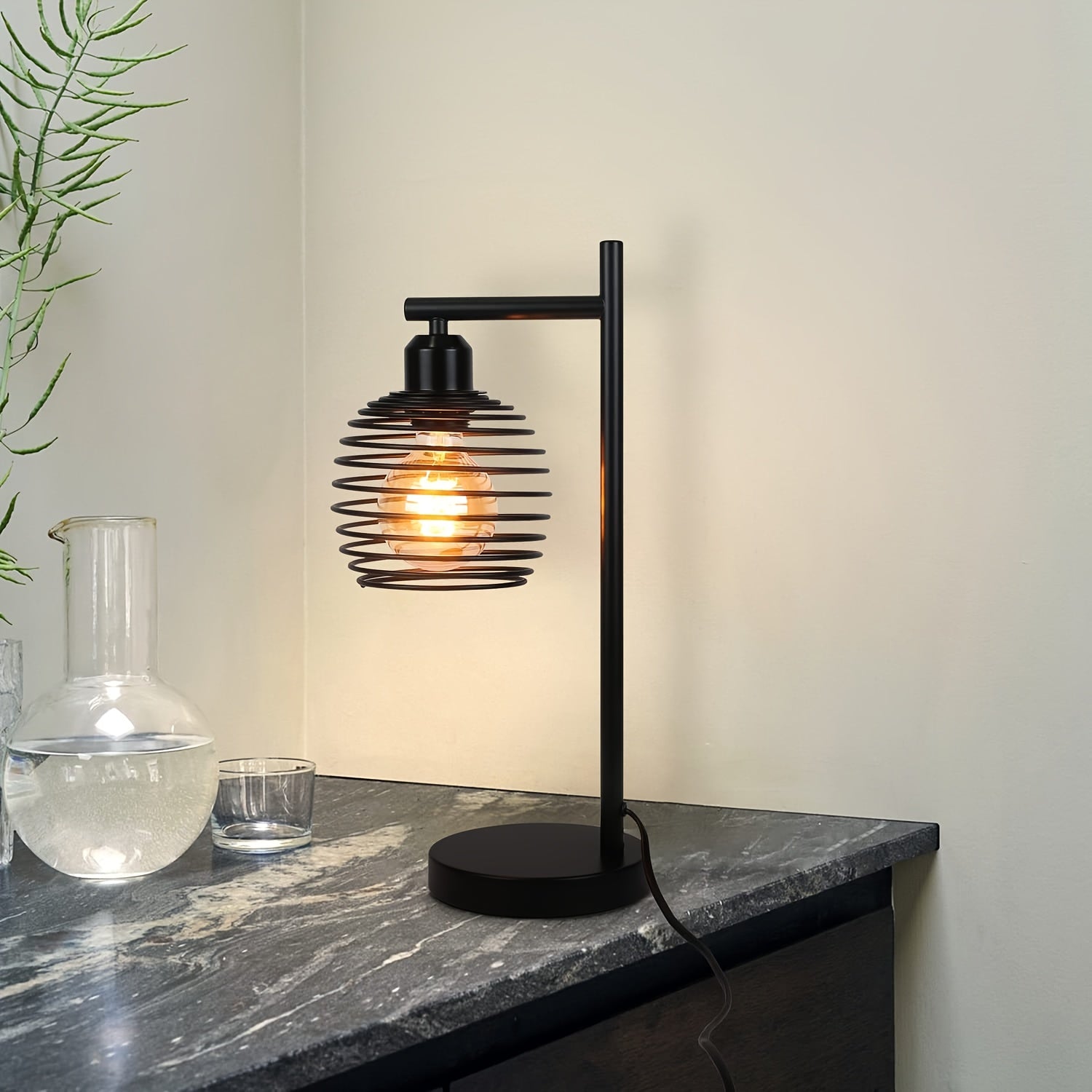 Aurora Træ Lampe – Træ møder nordisk aura