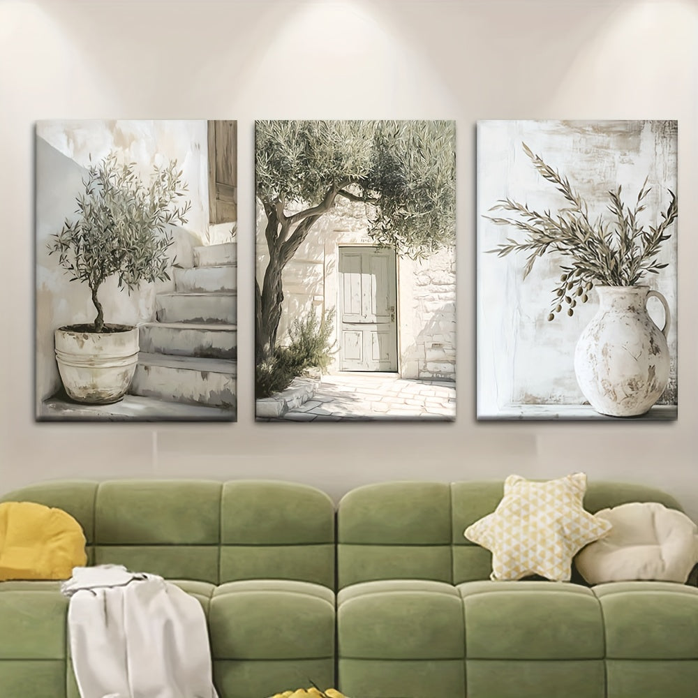 Bohemisk Rustik Canvas Sæt