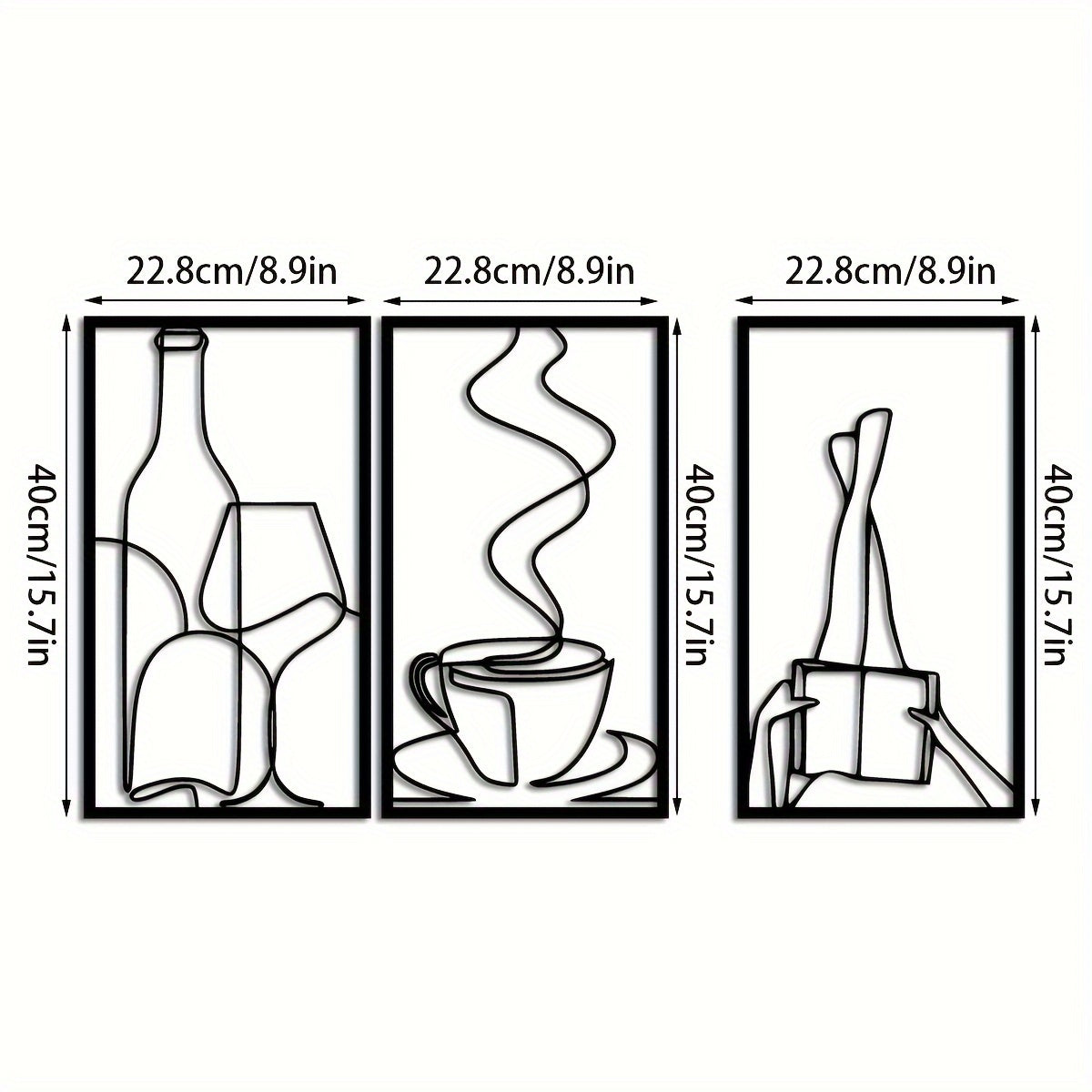 Minimalistisk Bogkunst Sæt