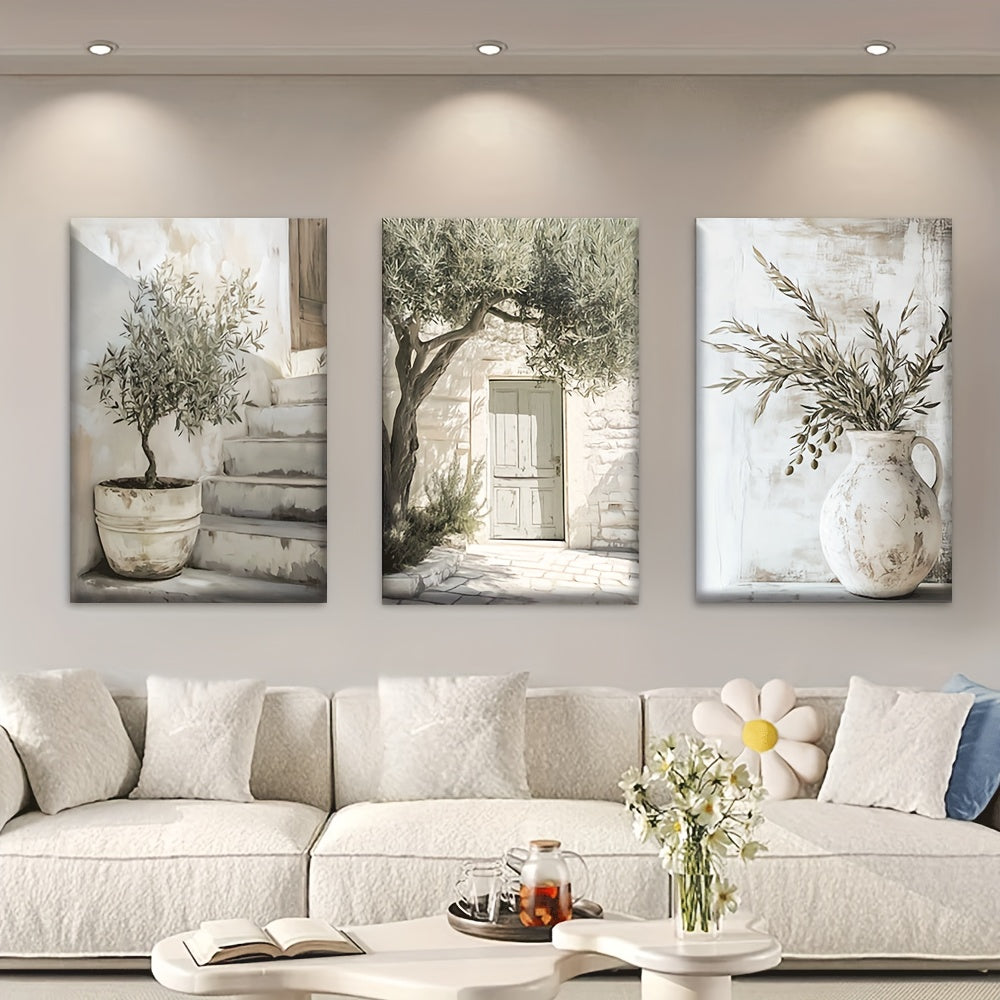 Bohemisk Rustik Canvas Sæt