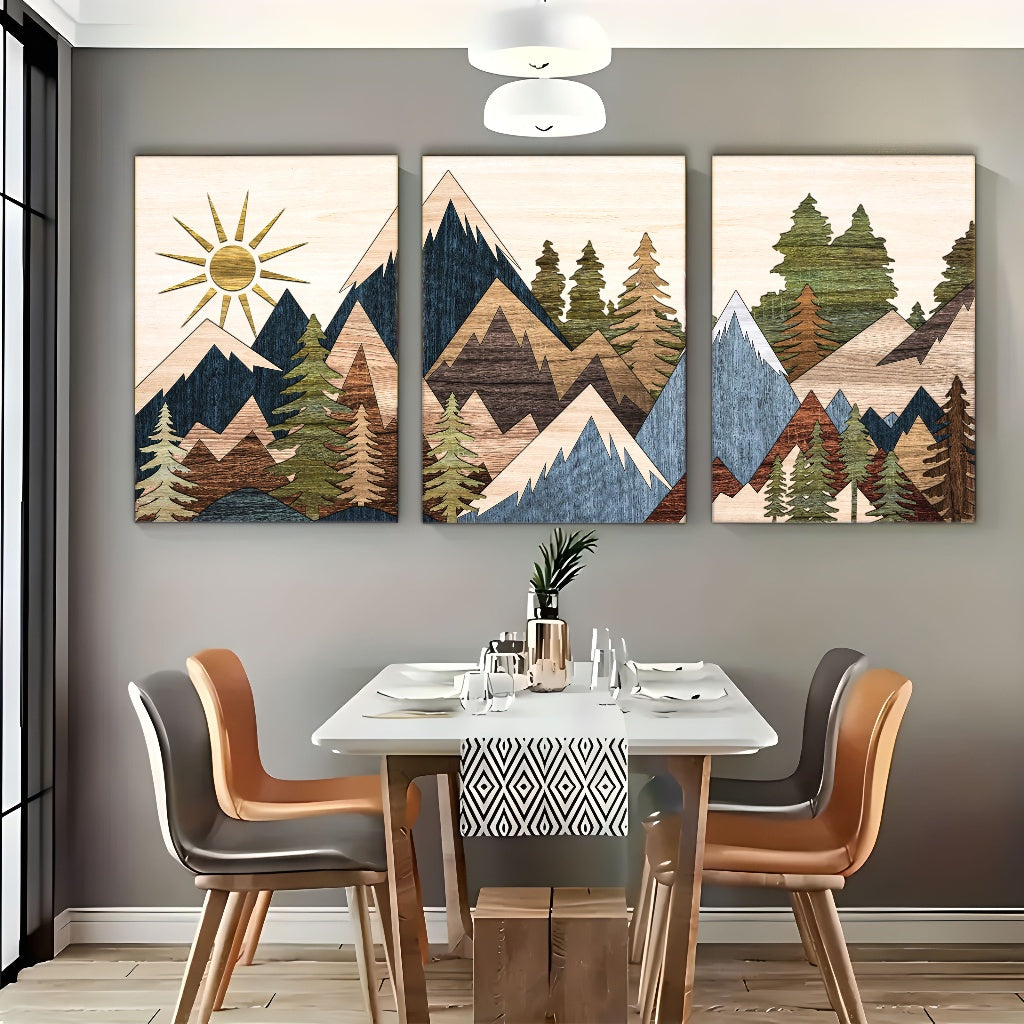 Art Deco Canvas Sæt