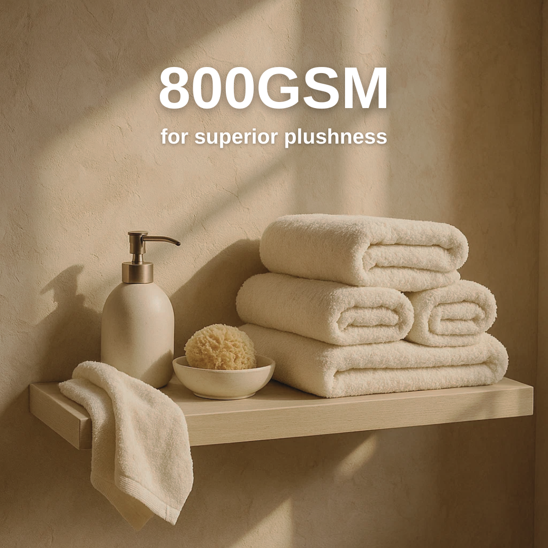 Heavyweight cotton bath bundle | 8pcs