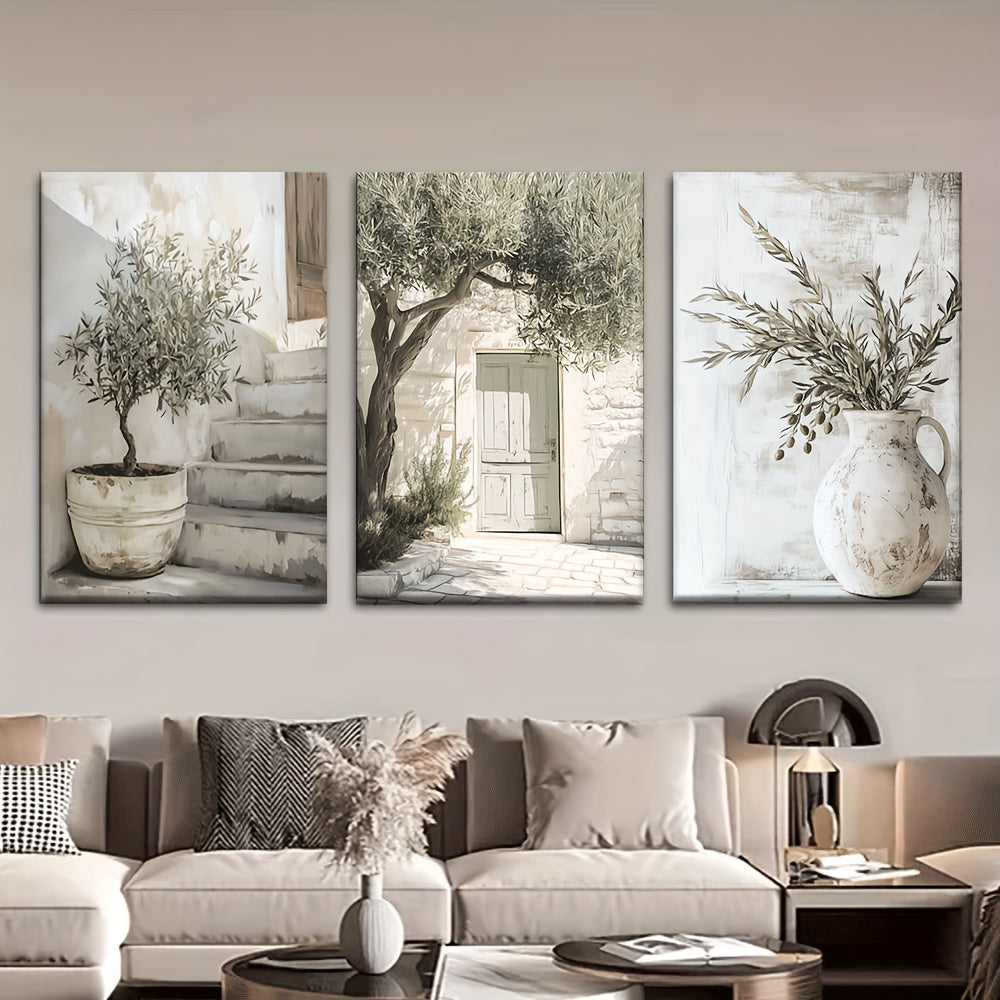 Bohemisk Rustik Canvas Sæt