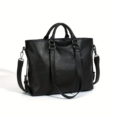 Catherine™ | Contemporary Leather Tote Bag