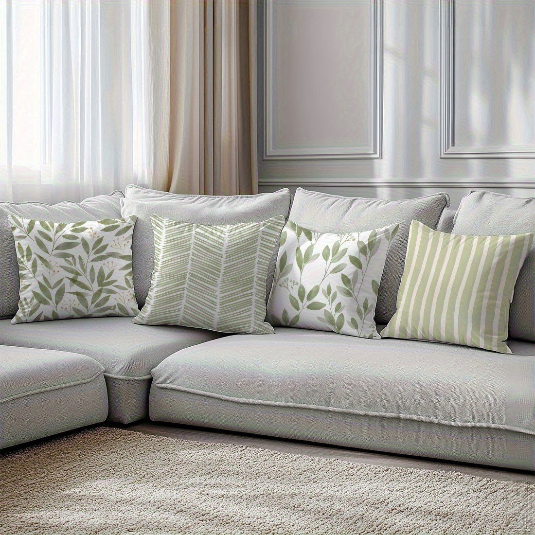 Scandi Leaf Puder – (Sæt af 6)