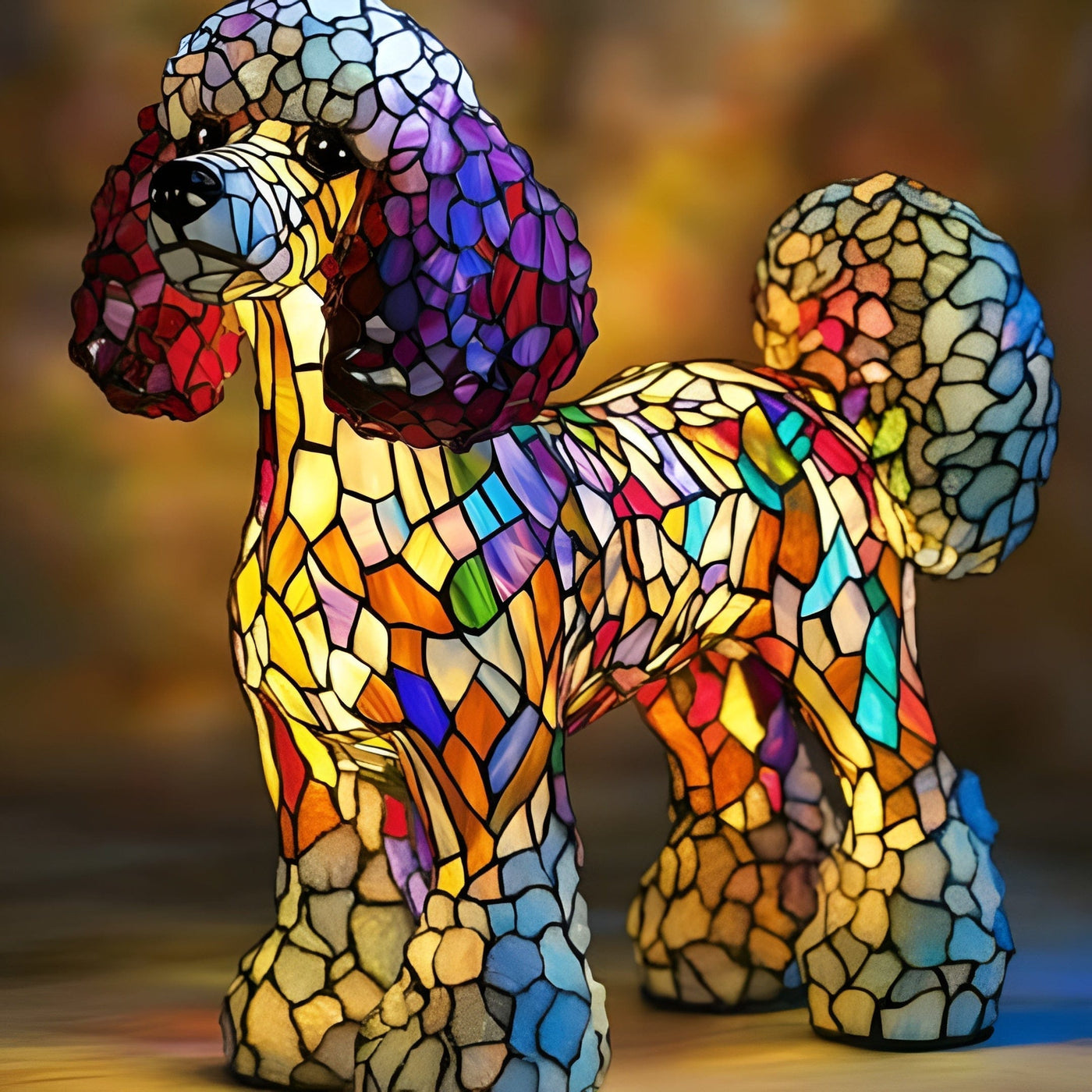 Animal Glow™ | Handcrafted Stained Glass Lamp