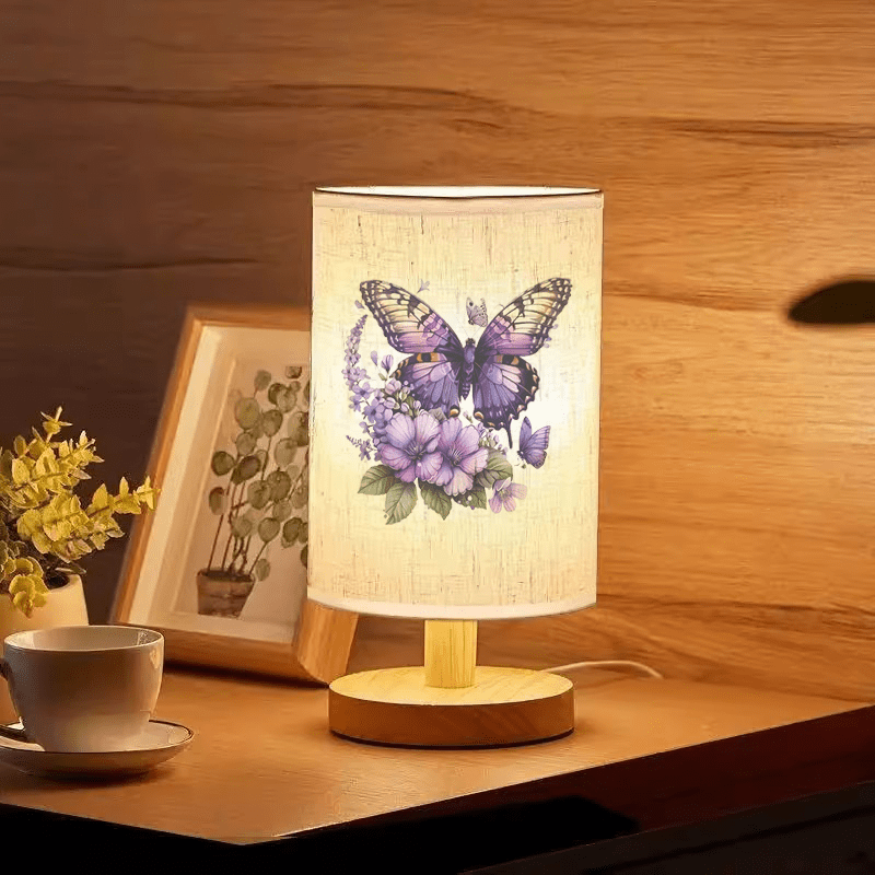 Sommerfugl Trælamp