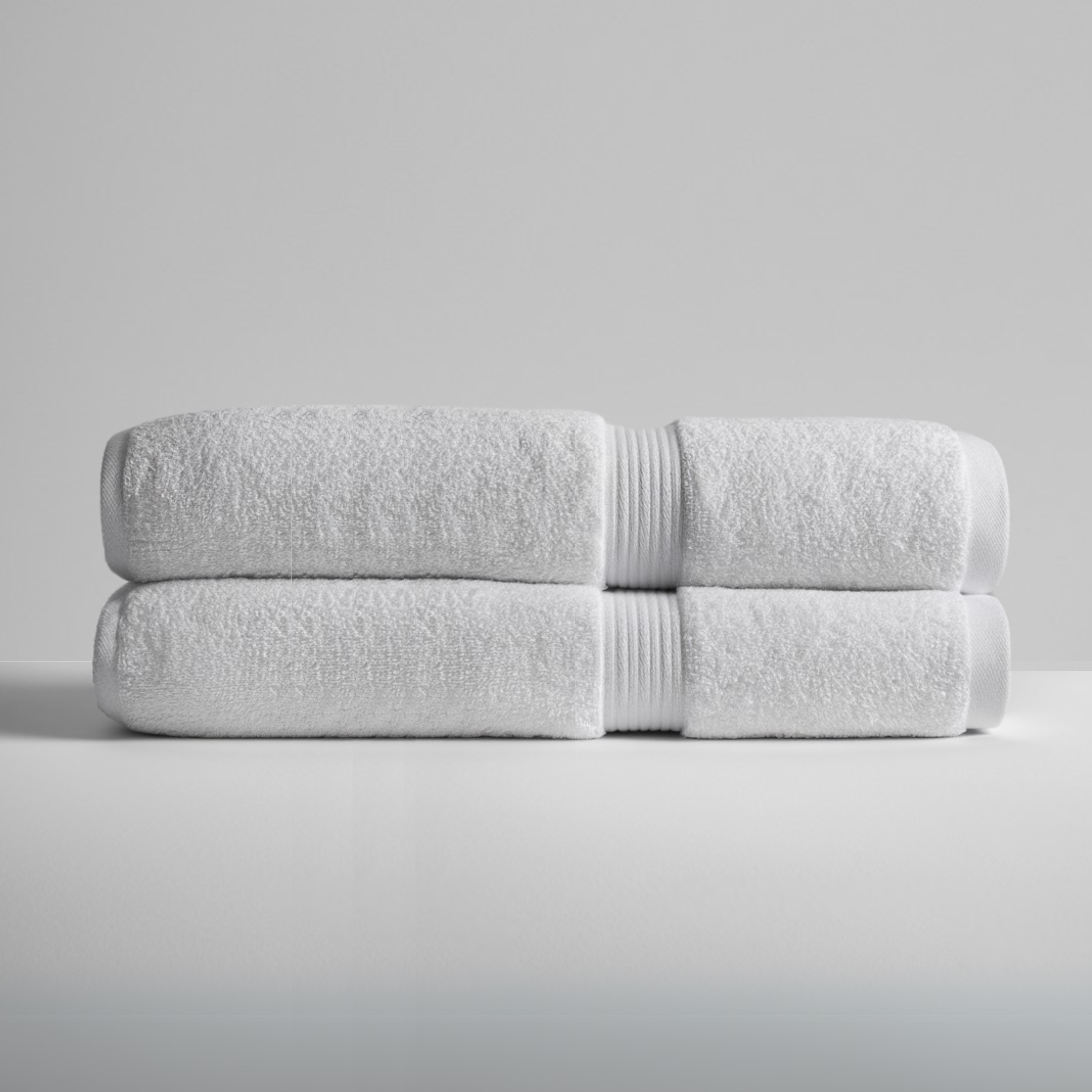 Set med 2 ultrasoft egyptiske bomulds badehåndklæder (55x28 tommer)