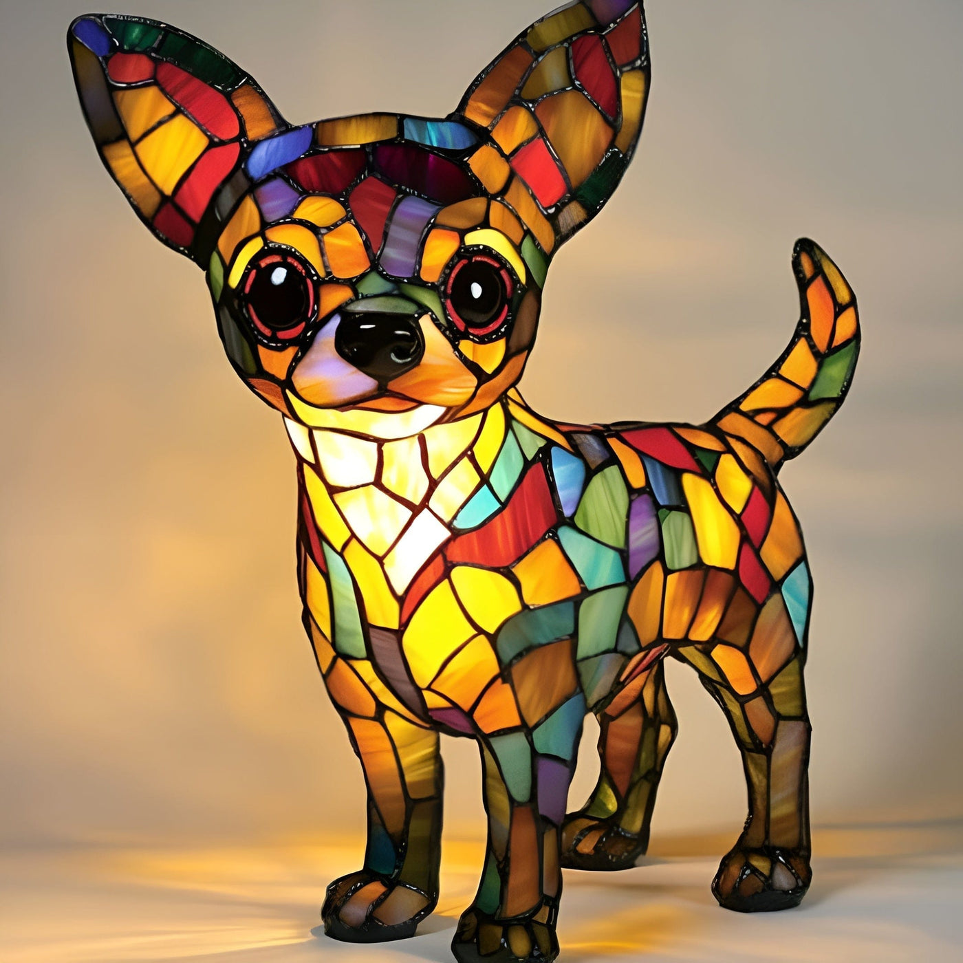 Animal Glow™ | Handcrafted Stained Glass Lamp