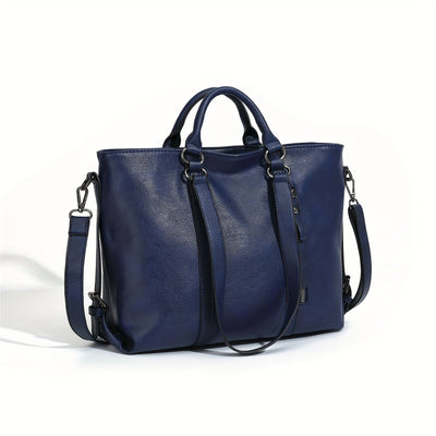 Catherine™ | Contemporary Leather Tote Bag
