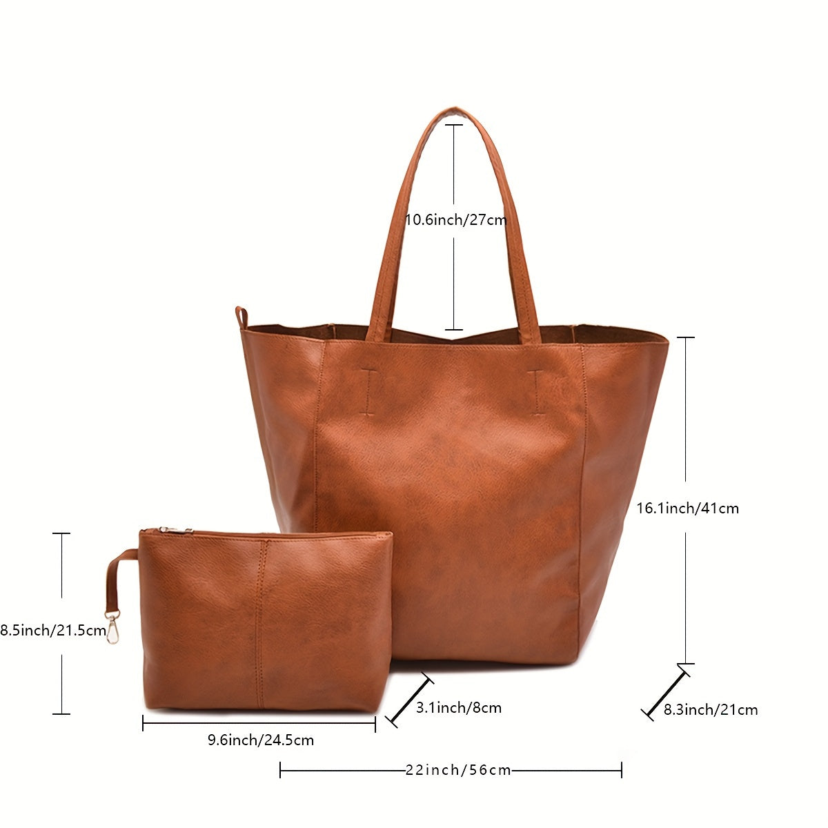 Hazel™ | Tidless Leather Bag