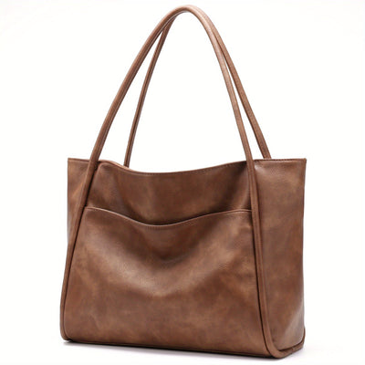 Victoria™ | Classic Leather Tote Bag