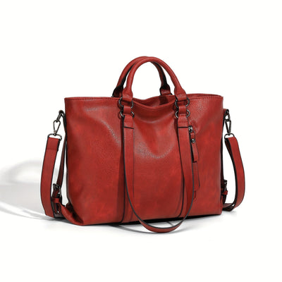 Catherine™ | Contemporary Leather Tote Bag