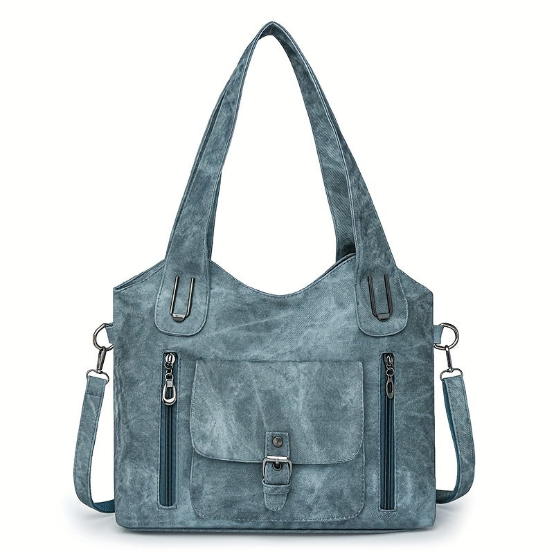 Pearl™ | Vintage Leather Tote Bag