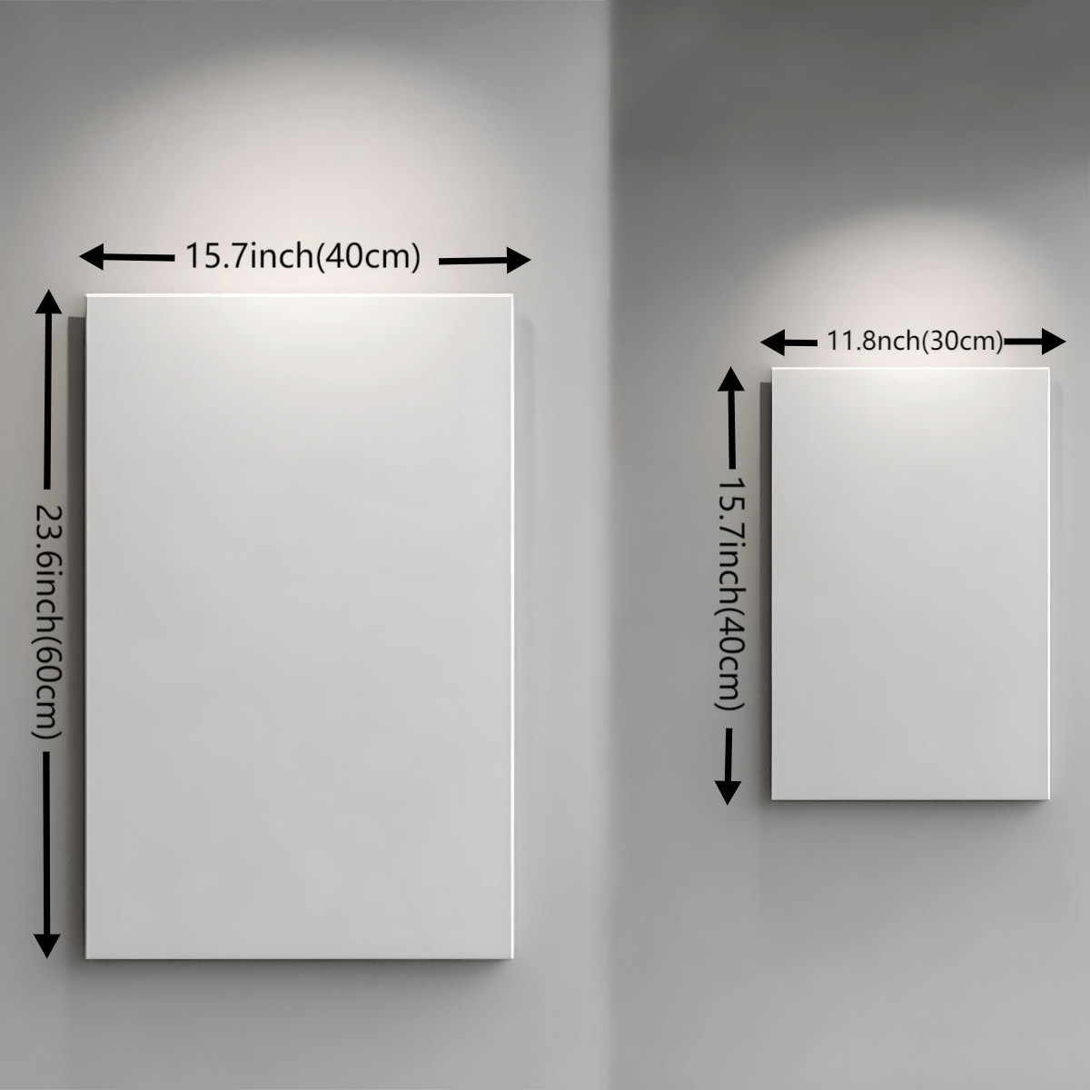 Brændt Bjerg Canvas Sæt