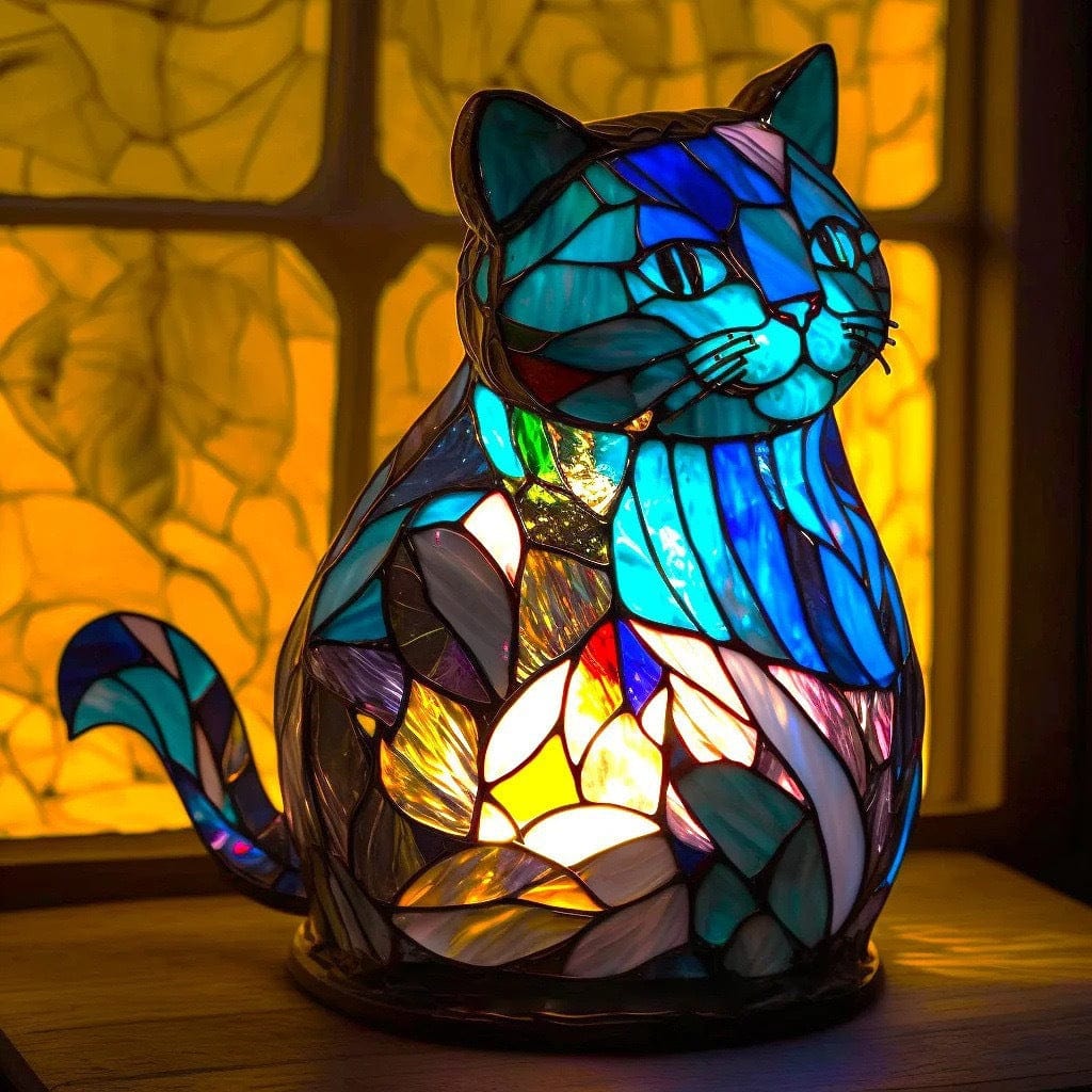 Animal Glow™ | Handcrafted Stained Glass Lamp