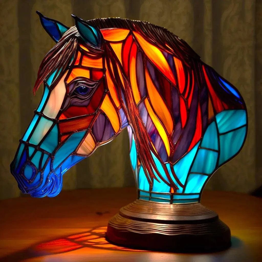 Animal Glow™ | Handcrafted Stained Glass Lamp