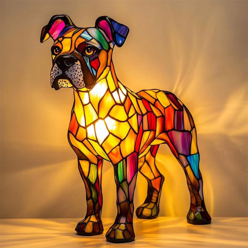Animal Glow™ | Handcrafted Stained Glass Lamp