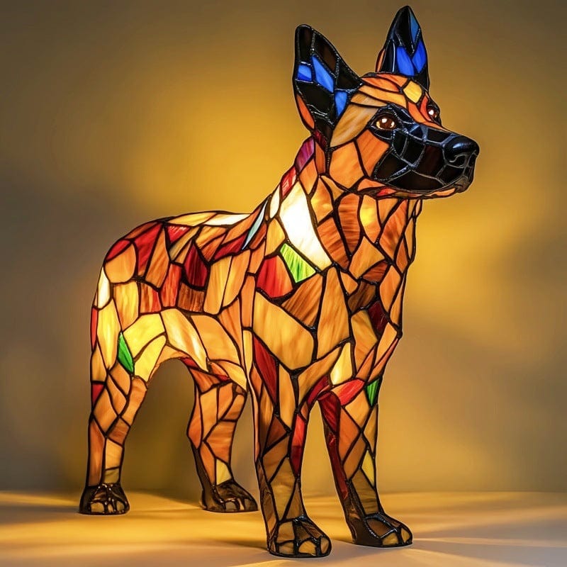 Animal Glow™ | Handcrafted Stained Glass Lamp