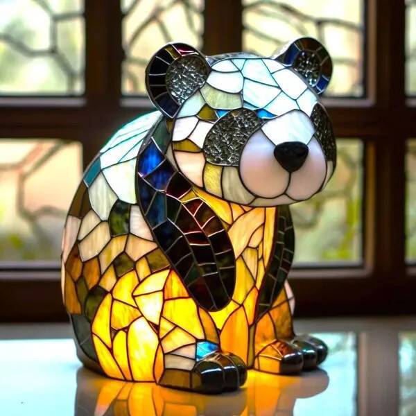 Animal Glow™ | Handcrafted Stained Glass Lamp