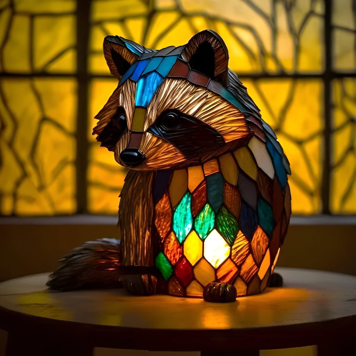 Animal Glow™ | Handcrafted Stained Glass Lamp