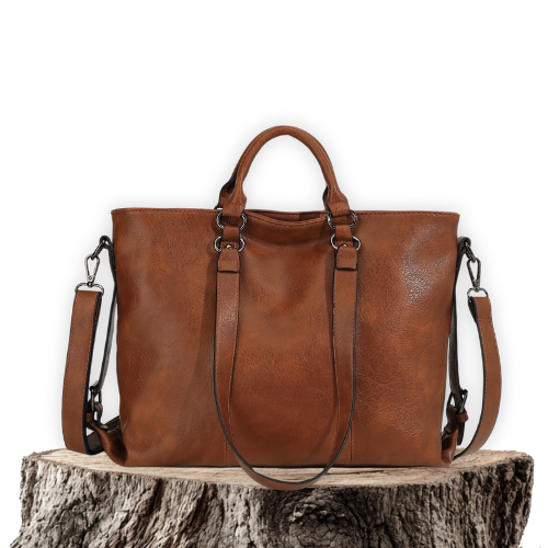 Catherine™ | Contemporary Leather Tote Bag
