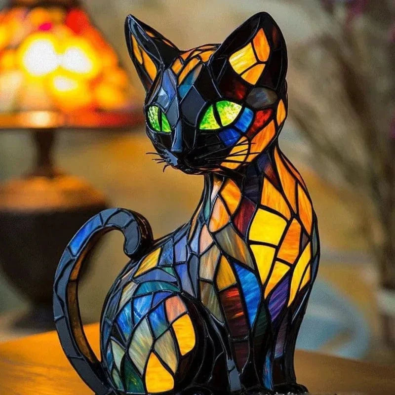 Animal Glow™ | Handcrafted Stained Glass Lamp