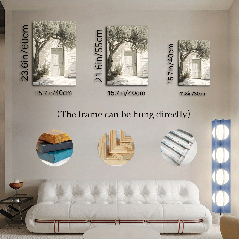 Bohemisk Rustik Canvas Sæt