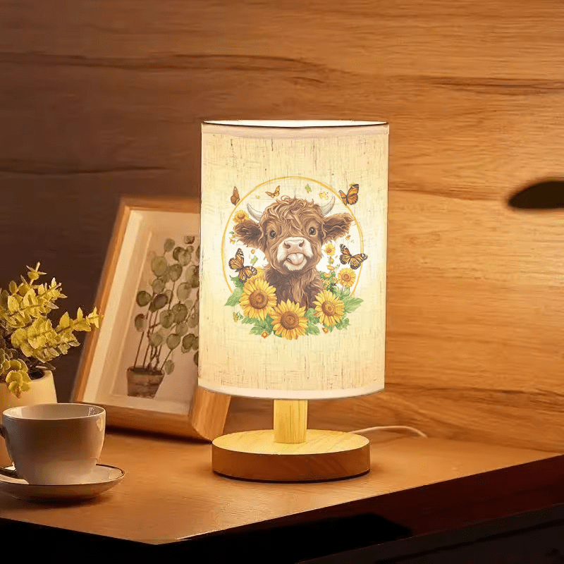 Highland Ko Trælamp