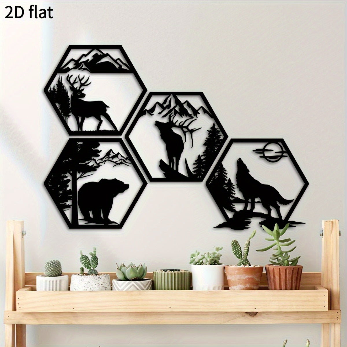 Rustikt Skov Dekor Sæt