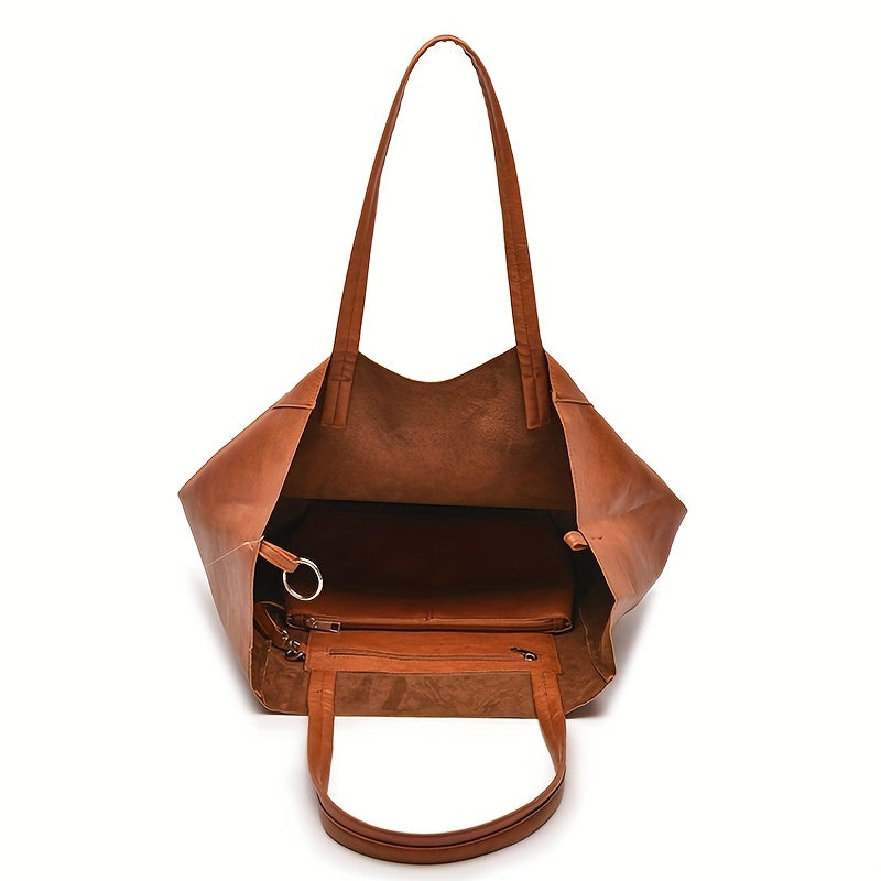 Hazel™ | Tidless Leather Bag
