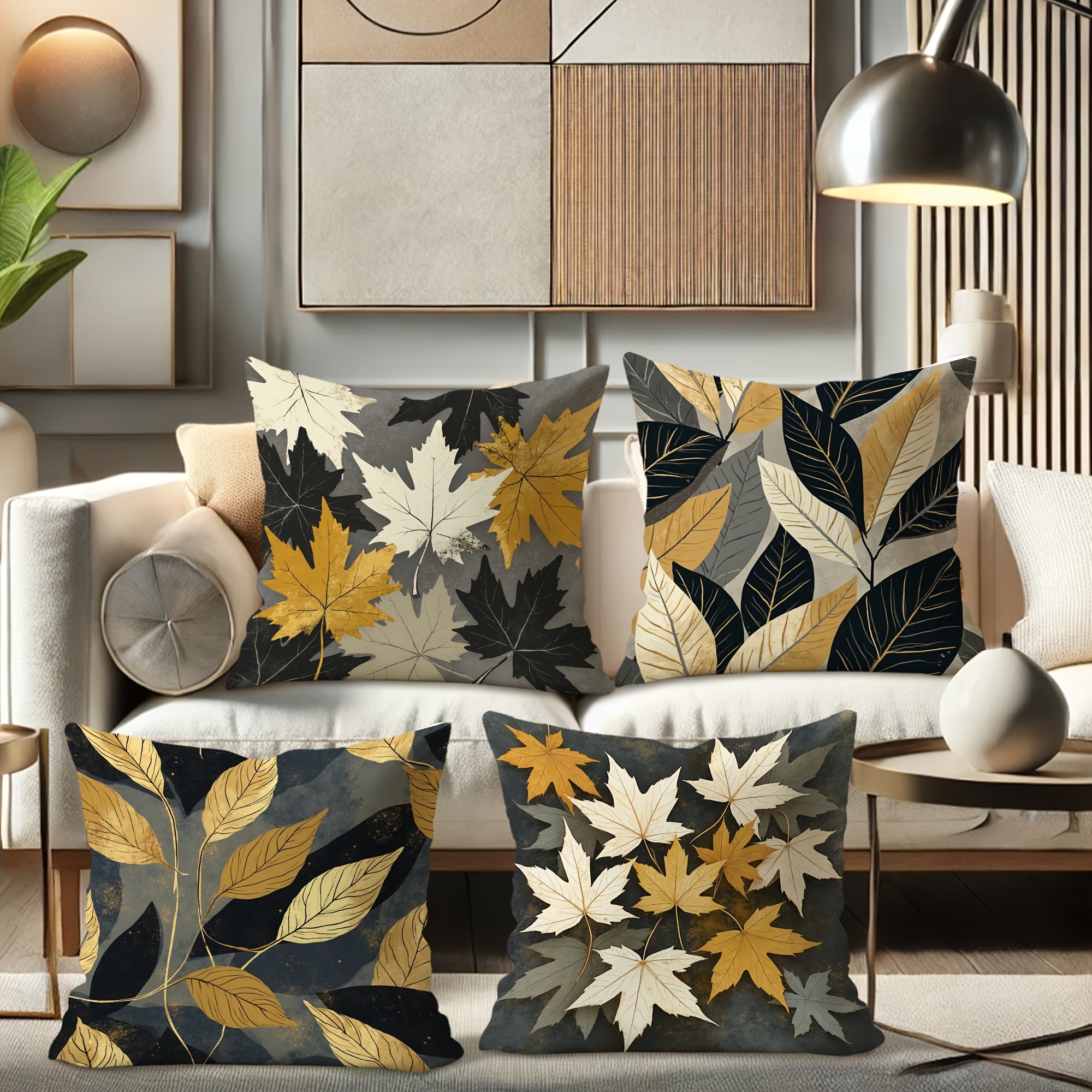 Golden Autumn Puder – (Sæt af 4)