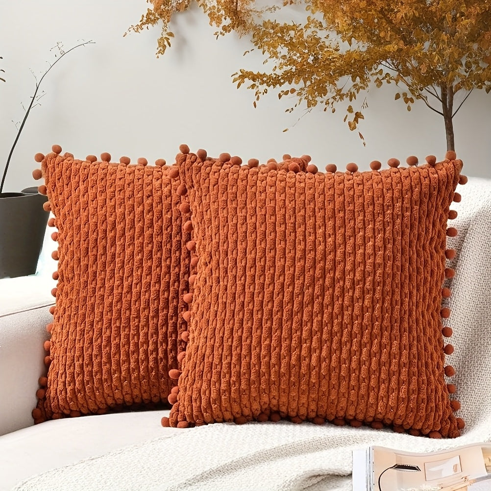 Pom Pom Terracotta Puder – (Sæt af 2)